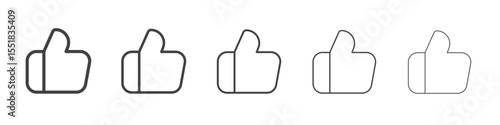 Like icon simple illustration logo art