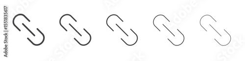 Link icon simple illustration logo art