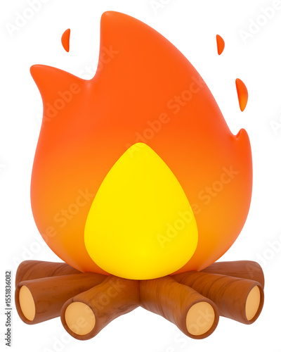 たき火アイコン