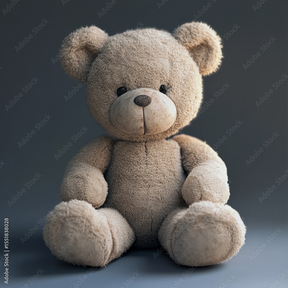 Obraz premium A plush bear.