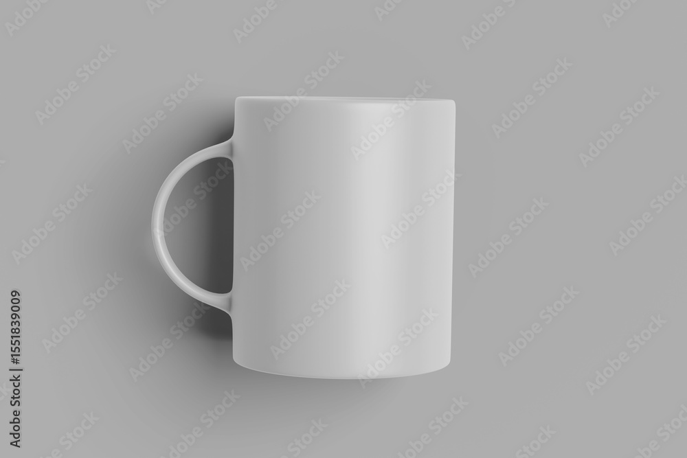 Obraz premium Blank Mug Mockup