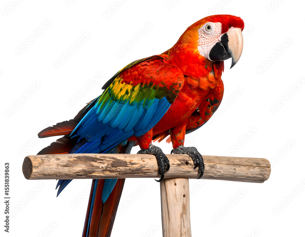 Obraz premium blue and yellow macaw