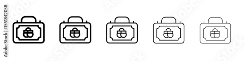 Money laundering icon simple illustration logo art