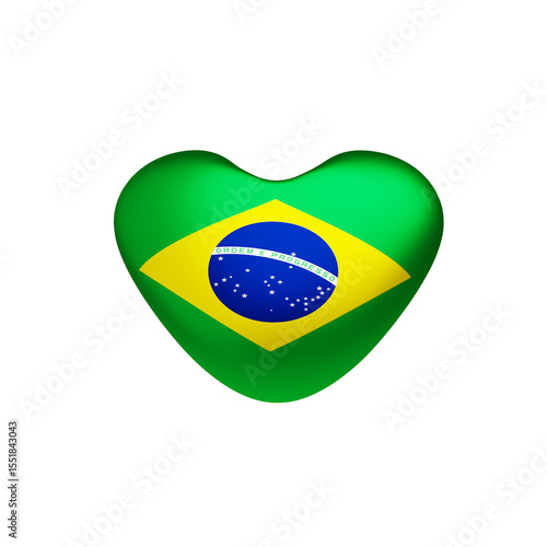 Free Download Brazil Independence Day greeting card template.  3d render. - GFXLoad
