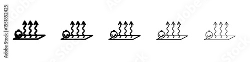 quick dry icon simple illustration logo art