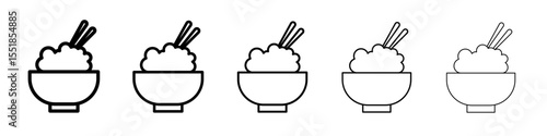 Rise Bowl icon simple illustration logo art