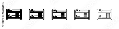 roommates icon simple illustration logo art
