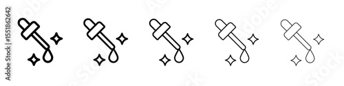 Skin care icon simple illustration logo art