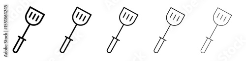 spatula icon simple illustration logo art