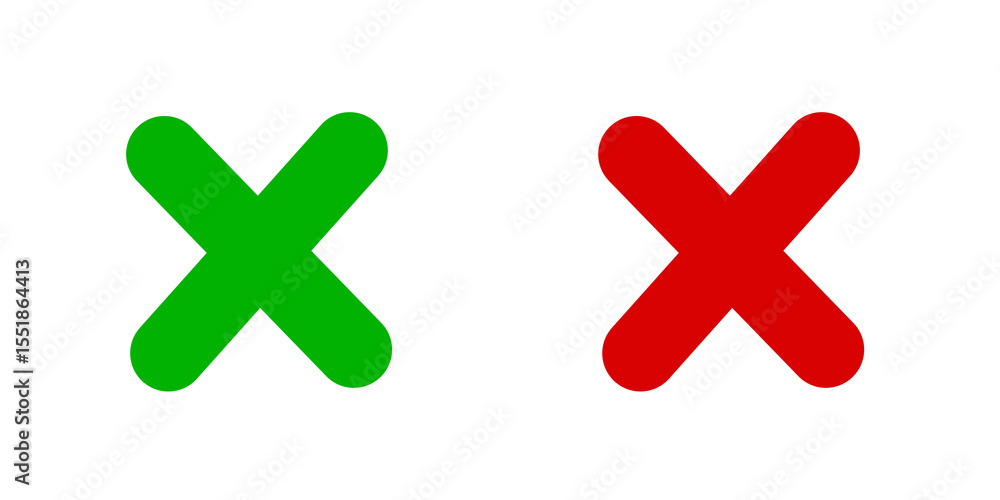 Obraz premium yes and no