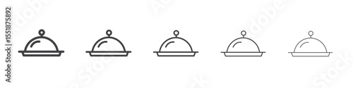 Tray icon simple illustration logo art