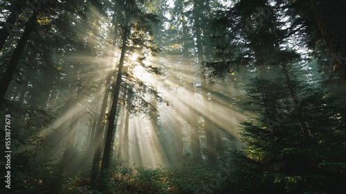 The fairyland-like natural scenery