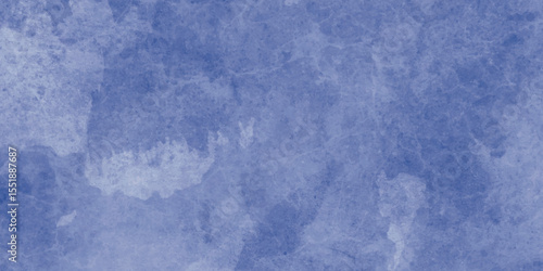 Abstract design with texture of old bright blue paper background . Grunge background or marble or concrete texture. dark blue center and light blue faded border. paper texture design in vector design	