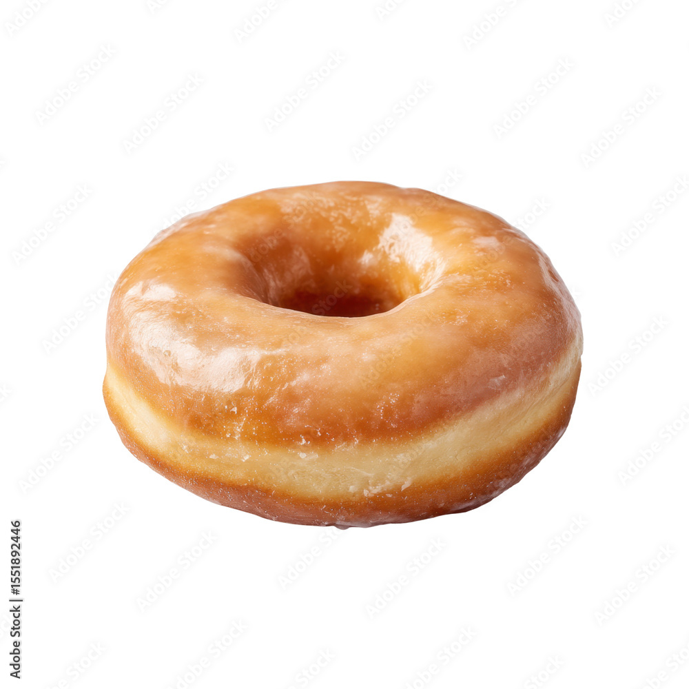 Freshly Glazed Donut with Soft Texture and Delicious Appearance for Sweet Treat Lovers Transparent background or PNG Freshly Glazed Donut with Soft Texture and Delicious Appearance for Sweet Treat Lovers Transparent background or PNG