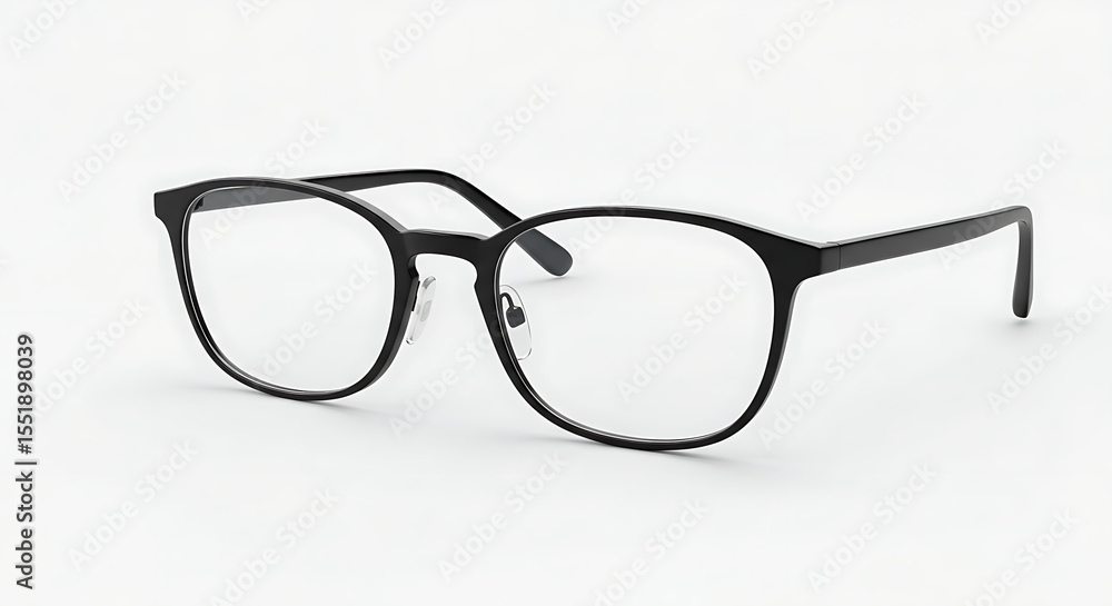 Stylish black frame glasses offer a sleek, minimalist design for vision correction. Stylish black frame glasses offer a sleek, minimalist design for vision correction.