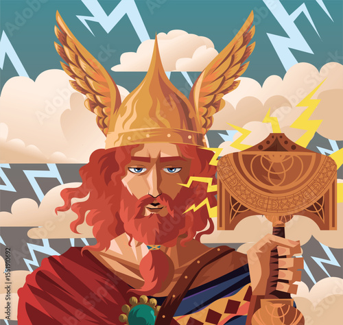 thor norse mythology god of thunder