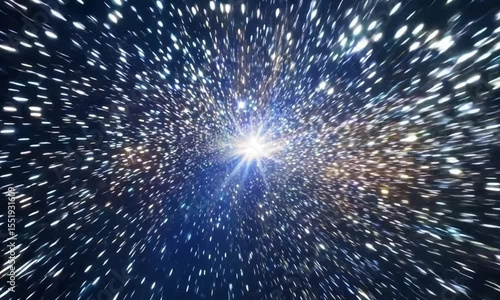 Abstract cosmic explosion