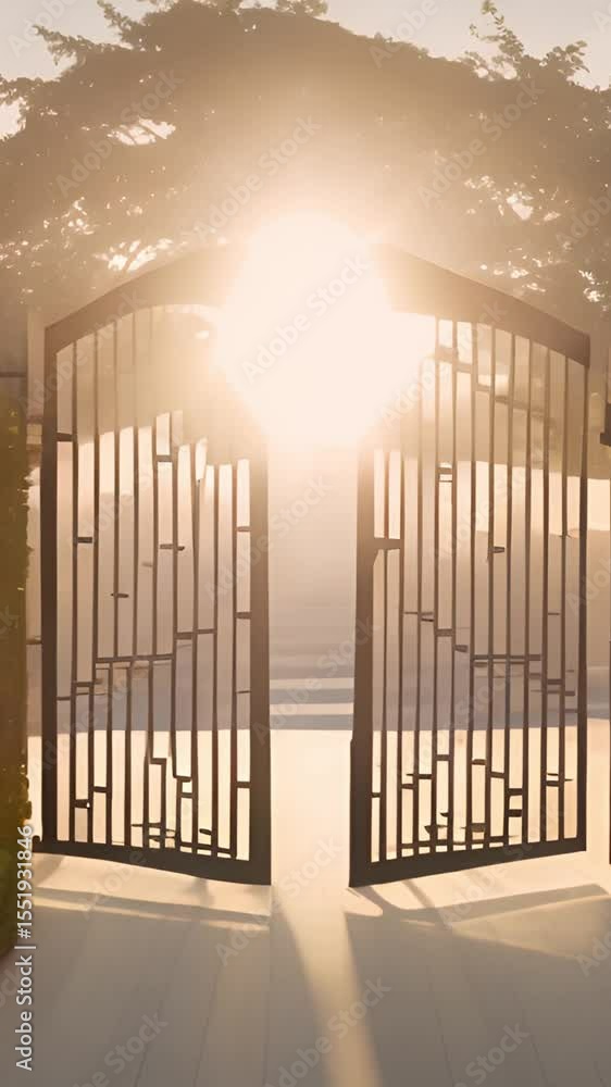 Sunlit Gateway Sunlit Gateway