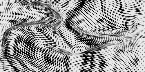 Halftone faded gradient texture. Grunge halftone grit background. White and black sand noise wallpaper. Retro pixilated vector backdrop