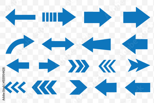 Long arrow to the Left and Right side. Long straight line arrow icon. Graphic illustration for direction symbols. Two side long arrow isolated on white background.