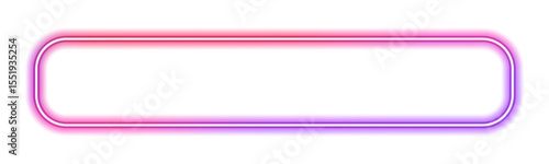 Free Download Square neon lamp, purple blue neon lights. Neon frame, bright colored glowing rectangle with transparent background in PNG format. - GFXLoad