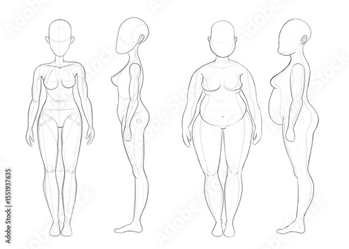 Female figure. Weight