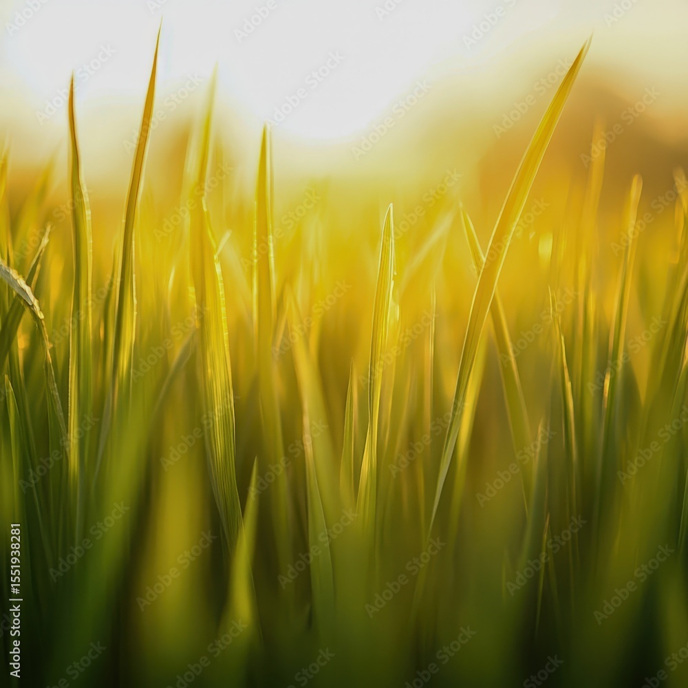 A close up of a rice field A close up of a rice field