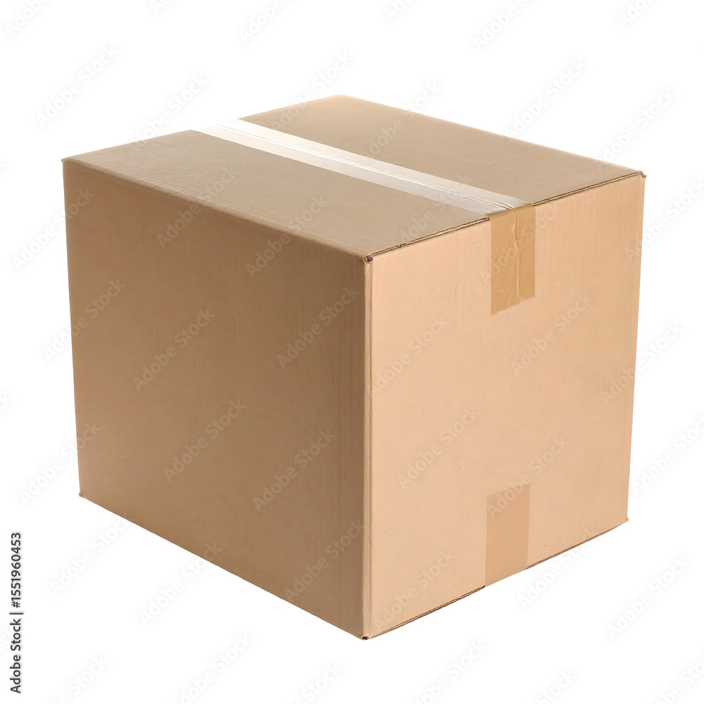 Shipping action cardboard box transport warehouse product packaging close-up view Shipping action cardboard box transport warehouse product packaging close-up view