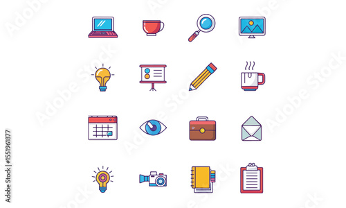 Website icon set
