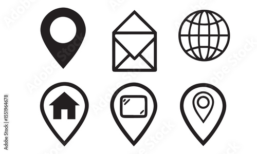 Website icon set