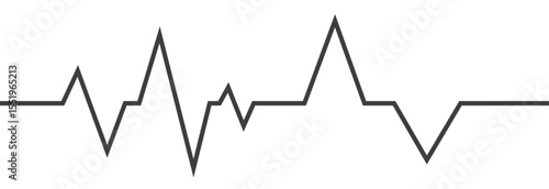 ECG Heartbeat Rhythm Irregularity Pulse Rate Graph Line Chart