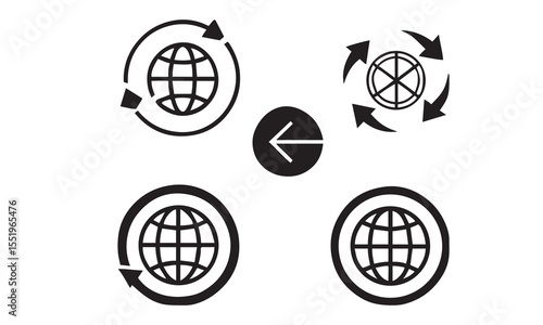 Website icon set
