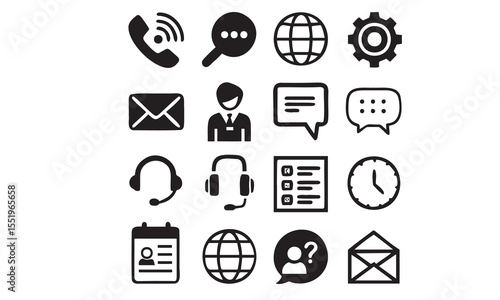 Website icon set