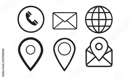 Website icon set