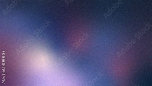 A gradient background reminiscent of a distant galaxy, combining deep blues, purples, and subtle light, enhanced with a grainy texture. Ideal for space themes, abstract art, and mystical visuals.