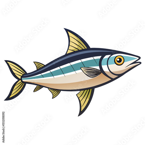 Anchovy Fish Vector Art | Clean and Simple Design