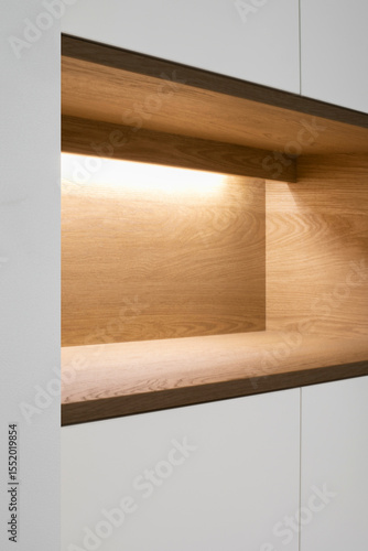 Installing lighting in your storage space makes it easier to find things