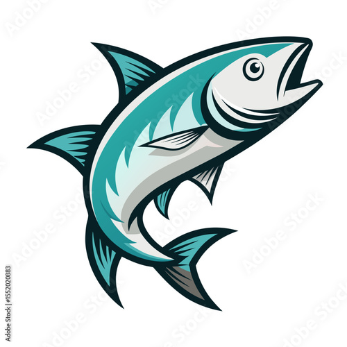 Clean Tarpon Fish Vector Illustration