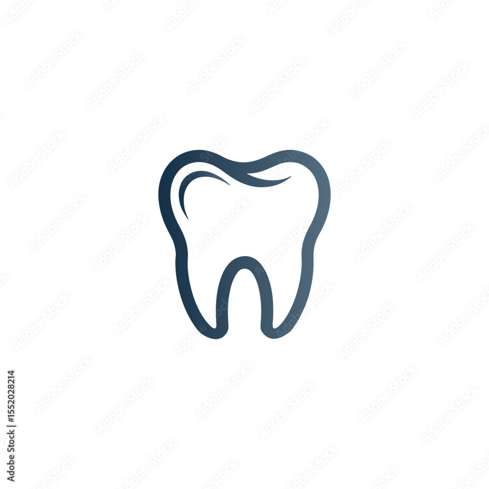 Unique dental logo Modern and minimalist vector and abstract logo Unique dental logo Modern and minimalist vector and abstract logo