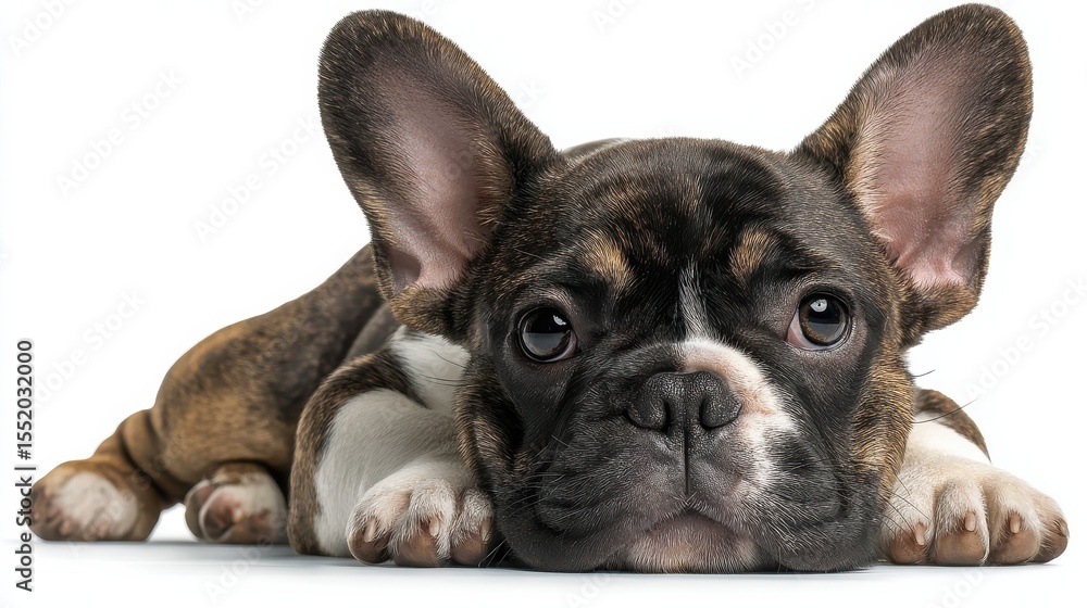 french bulldog isolated on white background french bulldog isolated on white background