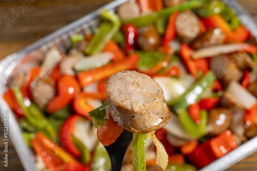 sausage and peppers