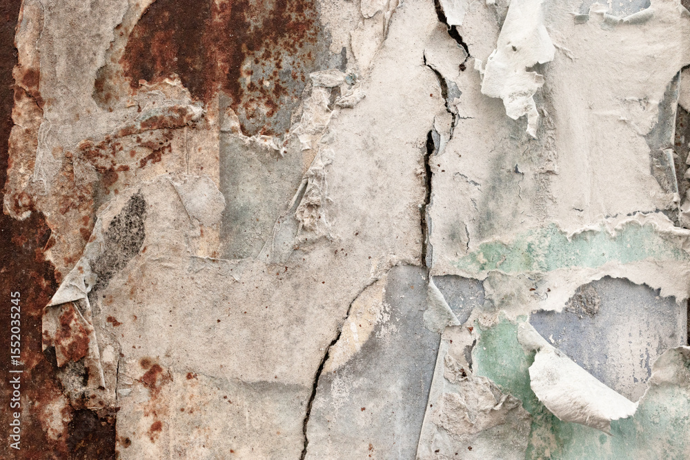 Obraz premium ripped poster paper texture background 