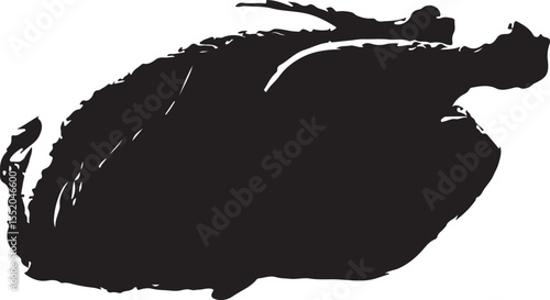 Chicken meat set. Collection icon chicken meat. Vector