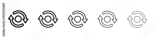 link icon simple vector outline logo
