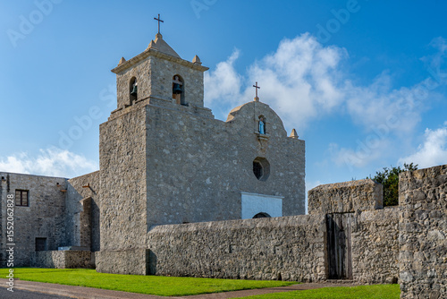 Our Lady of Loreto Chapel in Presidio la Bahia State Historic Site