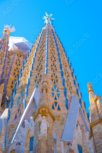 Photography Sagrada Familia, Barcelon, Spain