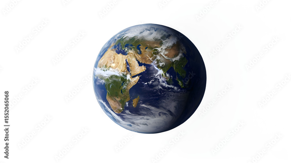 Fototapeta premium earth globe on black background