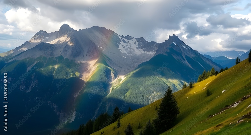 Fototapeta premium panorama of the mountains