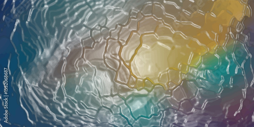 smooth, soft and slightly noisy texture, with a blurred or foggy effect and a dark blue gradient at the edges to turquoise on an elegant blue background, vector eps10.