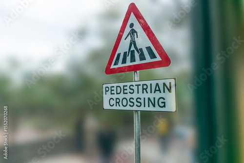 Road sign commonly shown in streets  of India, Asia.